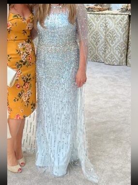 Jenny Packham | Dresses | Periwinkle Sweetheart Gown | Poshmark